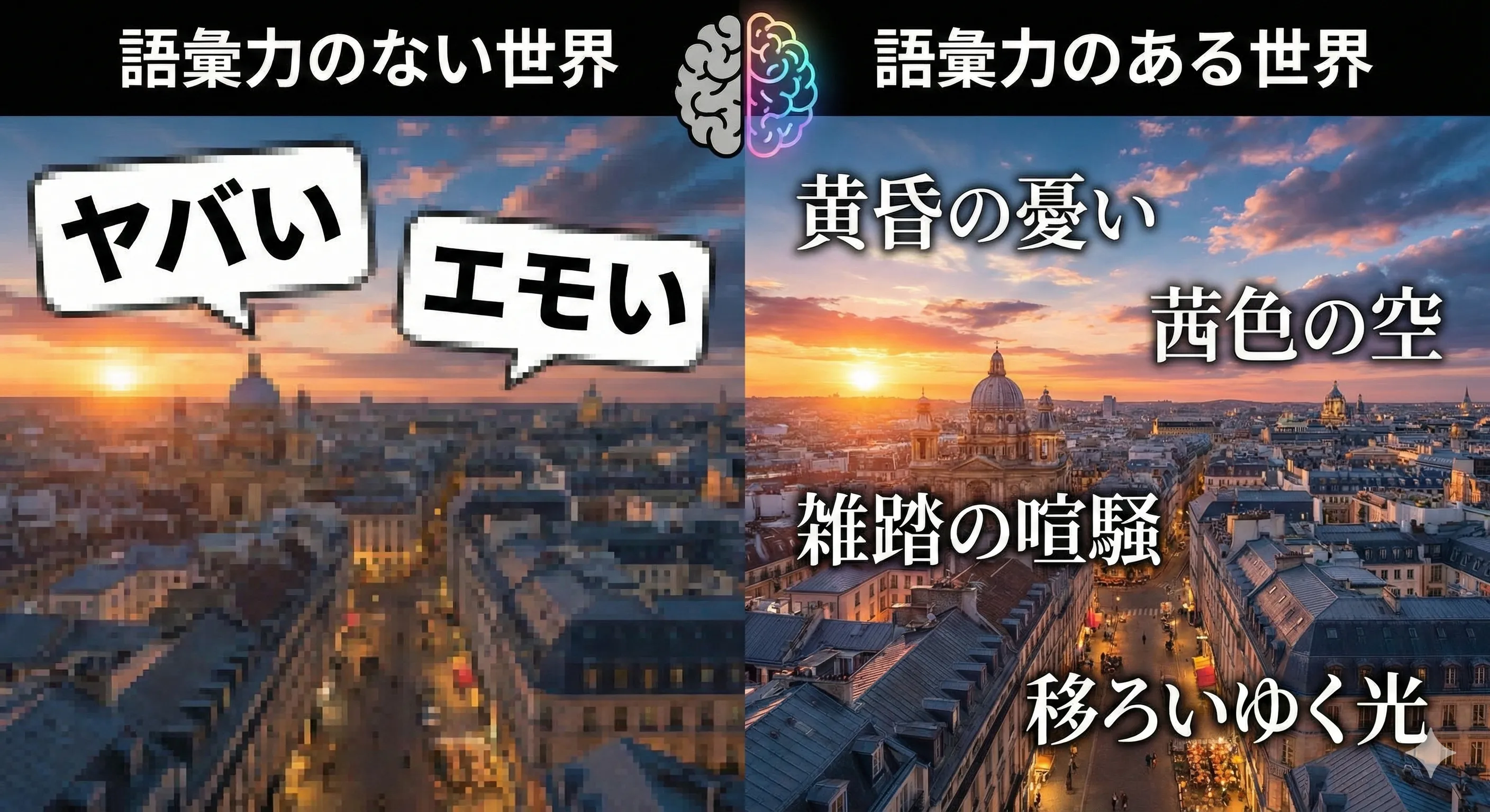 語彙力が無い人はコミュニケーション能力が低いし言葉のアウトプットが出来ていない。現代社会が生んだモンスター　
